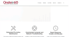 Desktop Screenshot of onsitein60.com